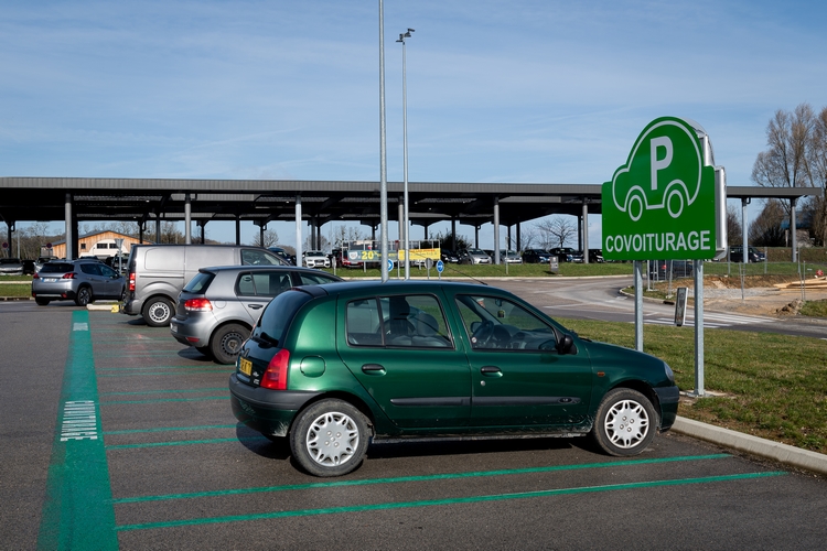 Parking de covoiturage