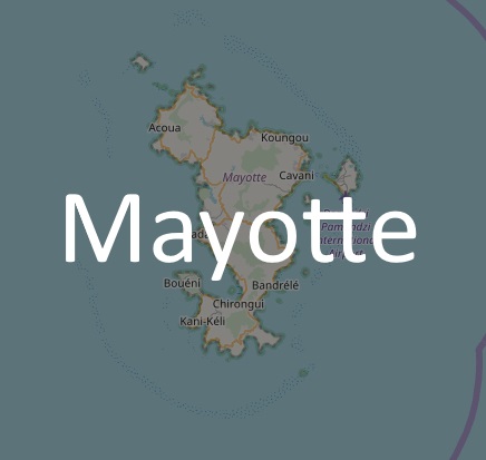 Copie d'écran : carte de Mayotte