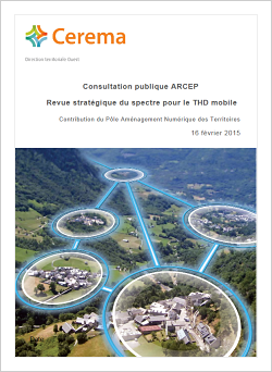 Consultation publique Arcep - Revue stratégique du spectre pour le THD mobile