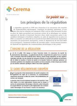 Fiche le point sur ... les principes de la régulation
