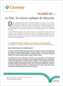 Fiche le point sur .... le FttX, le réseau optique de desserte
