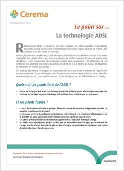 Fiche le point sur ... la technologie ADSL
