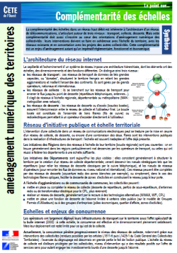 Le point sur... la complémentarité des échelles