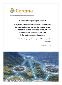 Consultation publique Arcep sur le futur observatoire